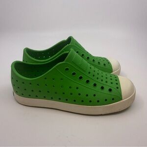 Native Kids Green Slip-On Shoes